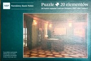 Puzzle 20 elementów NBP dwustronne