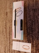 Bransoletka czarna SMARTBAND Zegarek Damski