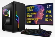Gotowy Zestaw Gamingowy | Ryzen 5 5600G |GTX 1660 6GB Twin Fan |Windows 11 