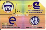 nr 113 lub 114 - 105 lat telefonów - Częstochowa 25 lub 50