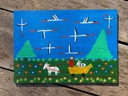 Na targ. Obraz ludowy.