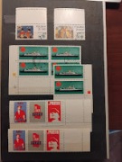 znaczki polskie z pusto polami lata 1948-1969