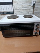 Kuchenka podwójna stołowa z piekarnikiem.