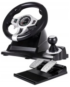 Kierownica Tracer przewodowa z pedałami do gier PS4/Xbox One/PC