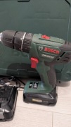 Wiertarko-wkrętarka udarowa Bosch PSB 1800 LI-2 | Zestaw 2x Aku + Ładowarka