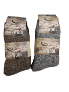 Skarpety męskie wełniane 6 par 