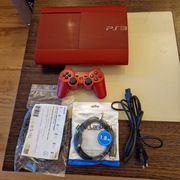 PS3 Super Slim 500GB Limitowana wersja RED HEN 3.4.2 Pad Gry PKGi
