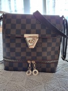 Torebka czarna brązowa 