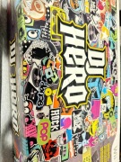 Kontroler DJ Hero Activision czarny + karton + gra Nowa w folii