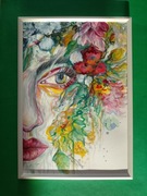 Portret kobiety pt. "Słowianka " 