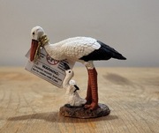 Papo bocian z młodym figurka model wycofany z 2014 r.