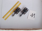 Lokomotywy  wagony  koła wózki z osiami   -  skala HO.