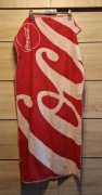 Nowy ręcznik plażowy Coca Cola 140x70 cm