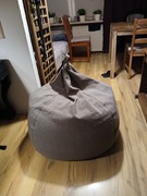 Pufa worek 250L ciemnoszary eko