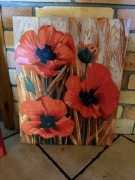 Czerwone maki - obraz 