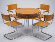 Krzesła stół art deco Bauhaus 
