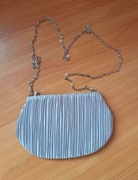 Torebka damska srebrna okazjonalna