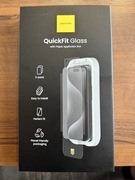 SZKŁO HARTOWANE DO IPHONE 15 PRO MAX Z APLIKATOREM QUICKFIT - 2 SZTUKI