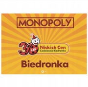 Gra planszowa Monopoly Biedronka Hasbro limitowana wersja