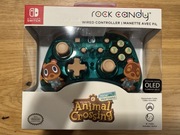 Kontroler Pad Nintendo Switch 1/2 Animal Crossing Rock Candy kabel 2,5 m