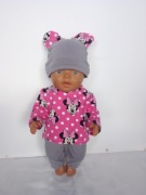 Komplet ubranek dla lalki 42-45 cm Baby Born 
