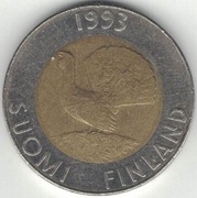 Finlandia 10 marek markkaa 1993 - 27,25 mm - nr 2