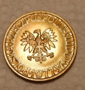 5 zł 1977 -jak na skanie - menniczy