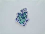 CH.ART naklejka STRAWBERRY 1szt.