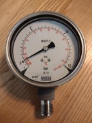 Manometr chłodniczy -1/+15 BAR R717 amoniak NH3 kl.1 WIKA