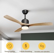Ceiling Fan with Light wentylator sufitowy  