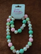 Korale i bransoletka dziecko nowe 