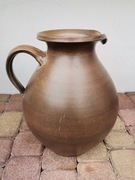 Ceramiczny dzban do ogrodu, pękaty, wys.41 cm