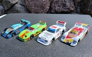 4X Matchbox Specials z 1983r. Mustang, Ferrari i 2 Porsche . Ładny stan 