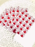 5x kartka karnet zaproszenie Bella księżniczka Ann