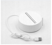 Baza Led lampka biała PLEKSI LAMPA