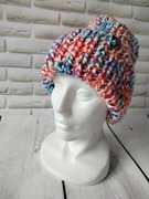 Czapka jesień zima hand made rękodzieło 