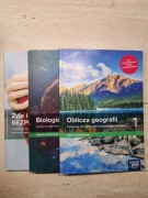 Podręczniki szkolne nowa era Oblicza Geografii, Biologia na czasie, EDB