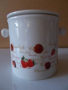 Porcelanowe Naczynie  do czekoladowego fondue