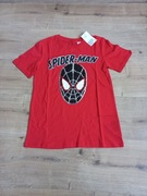 Koszulka spiderman odwracane cekiny h&m 134/140