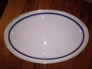 Półmisek owalny porcelanowy Wałbrzych z PRL
