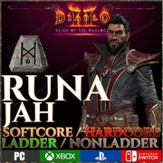 Diablo 2 Resurrected RUNA JAH rotw Warlock Ladder s13 