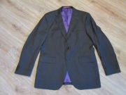 GANT męska marynarka żakiet grafitowa 100% wełna jak nowa_ 52