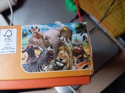 puzzle 3d safari kompletne