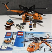 LEGO City 60034 Helikopter Bazy Arktycznej, komplet z instrukcją
