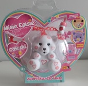 Miś epiś Epee Misie Episie Beza interaktywne Całuski biały