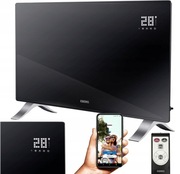 Grzejnik elektryczny szklany EVI PRO 2400W konwektor + Wi-Fi