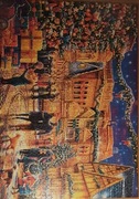 Puzzle trefl Świąteczny rynek  1000el.