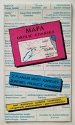 Mapa okolic Gdańska. 1:100 000