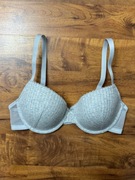 Biustonosz szary bawełniany stanik bra Matalan rozmiar 80C