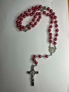 Różaniec szklany Benedykt